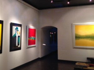 ハノイの画廊　オペラ座近く