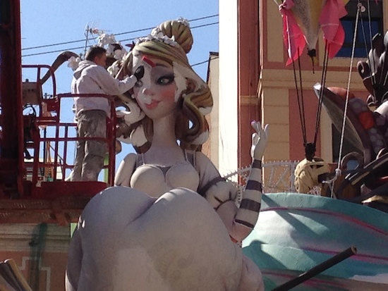 メイキング・オブ火祭りファジャス世界遺産人形＠バレンシア｜スペイン