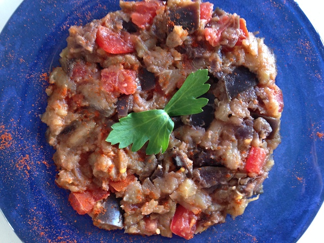 【地中海ダイエット】簡単美味！モロッコ前菜レシピ、なすのザルーク